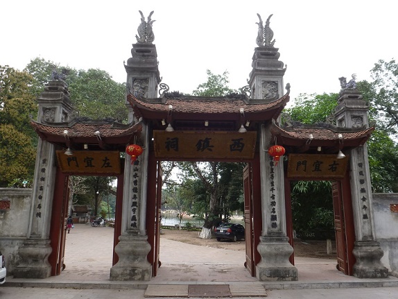 Các bộ tứ trong thần điện Việt: Tứ trấn Thăng Long Thu-le